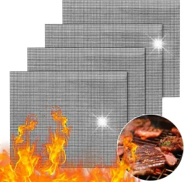 mata-do-grilla-4szt-zestaw-nieprzywierajaca-siatka-wielokrotnnego-uzytku-4x