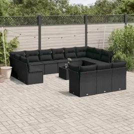 vidaxl-14-cz-zestaw-wypoczynkowy-do-ogrodu-poduszki-czarny-rattan-pe