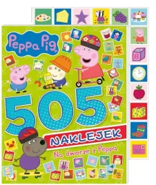 ksiazeczka-z-naklejkami-505-naklejek-swinka-peppa-na-dworze-z-peppa