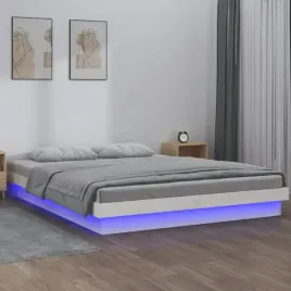 vidaxl-rama-lozka-z-led-biala-120x190-cm-podwojna-lite-drewno