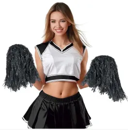 pompon-czarny-cheerleaderki-2szt