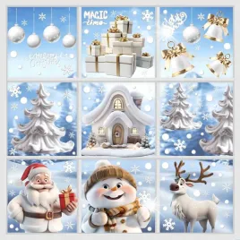 naklejki-na-okno-swiateczne-samoprzylepne-ozdoba-swieta-mikolaj-balwan-117x