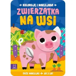 kolorowanka-koloruje-i-naklejam-zwierzatka-na-wsi