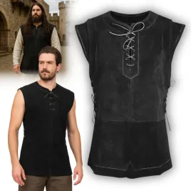 stroj-koszula-meska-czarna-przebranie-rycerz-wojownik-wiking-cosplay-xl-2xl