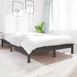 vidaxl-rama-lozka-szara-120x190-cm-lite-drewno-sosnowe