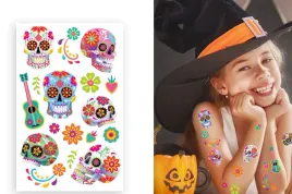 tatuaz-halloweenowy-dzieciecy-catrina-halloween