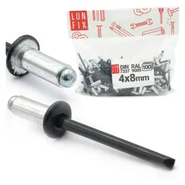 nity-zrywalne-antracyt-4-x-8-mm-aluminiowo-stalowe-din-7337-ral-7016-100szt