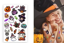 tatuaz-halloween-dzieciecy-kolorowe-male-potworki-potwory-duchy-dynia