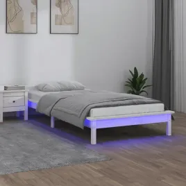 vidaxl-rama-lozka-z-led-biala-100x200-cm-lite-drewno
