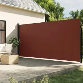 vidaxl-zwijana-markiza-boczna-brazowa-220x500-cm
