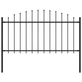 vidaxl-panel-ogrodzeniowy-z-grotami-stal-125-15-x-17-m-czarny