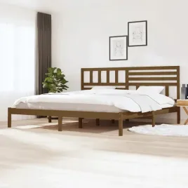 vidaxl-rama-lozka-miodowy-braz-lite-drewno-sosnowe-200-x-200-cm