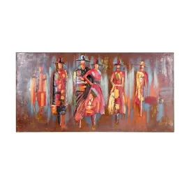 obraz-metalowy-3d-loft-ludzie-na-ulicy-140x70-cm