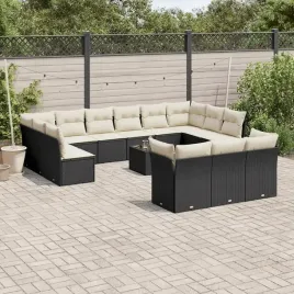 vidaxl-14-cz-zestaw-wypoczynkowy-do-ogrodu-poduszki-czarny-rattan-pe