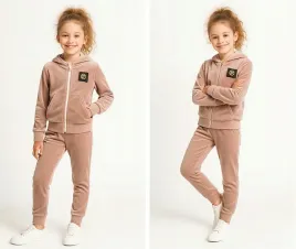dres-dziewczecy-116-sportowy-welur-bluza-spodnie-komplet-welurowy-zestaw