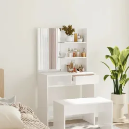 vidaxl-toaletka-z-lustrem-biala-wysoki-polysk-745x40x141-cm