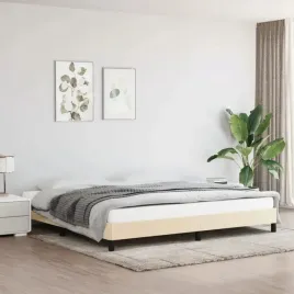 vidaxl-rama-lozka-bez-materaca-kremowa-200x200-cm-obita-tkanina
