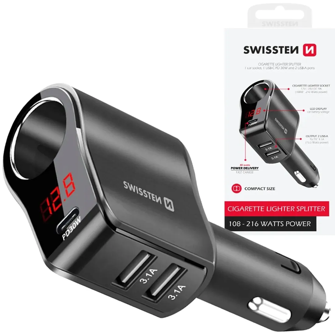 swissten-ladowarka-samochodowa-usb-c-2x-usb-a