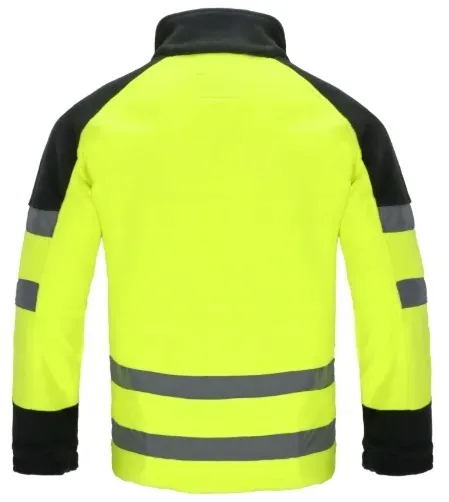 ubranie-robocze-spodnie-elastyczne-komplet-polar-odblaski-zestaw-koszulka-stan-nowy