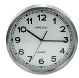 zegar-scienny-kinghoff-srebrny-30cm-system-liczbowy-cyfry-arabskie
