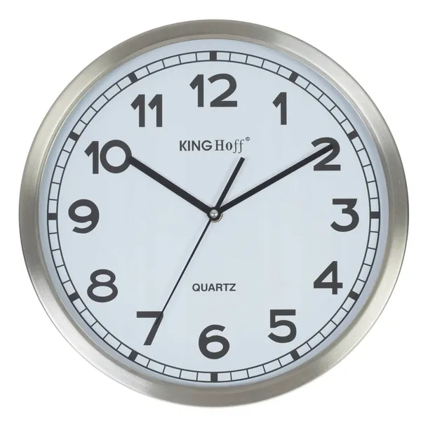 zegar-scienny-kinghoff-srebrny-30cm-certyfikat-ce