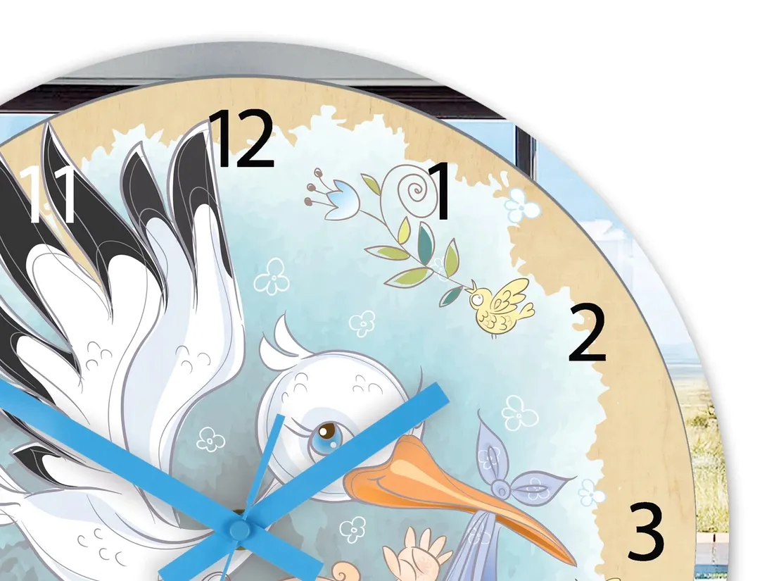 zegar-scienny-modernclock-brazowy-30cm