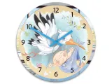 zegar-scienny-modernclock-brazowy-30cm-kolor-brazowy