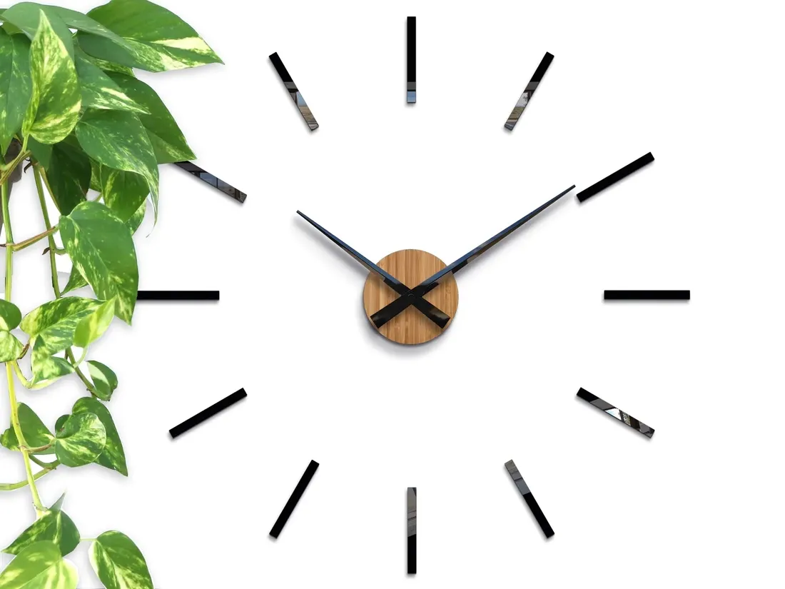 zegar-scienny-modernclock-czarny-65cm
