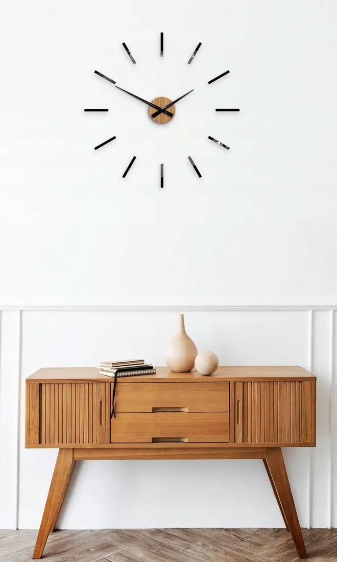 zegar-scienny-modernclock-czarny-65cm