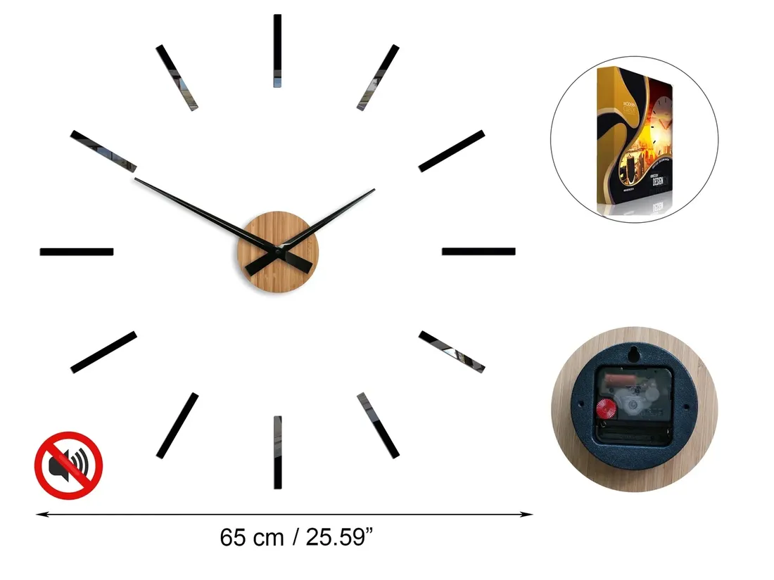 zegar-scienny-modernclock-czarny-65cm