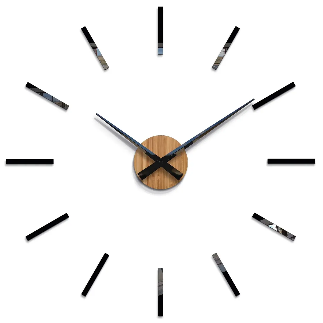zegar-scienny-modernclock-czarny-65cm