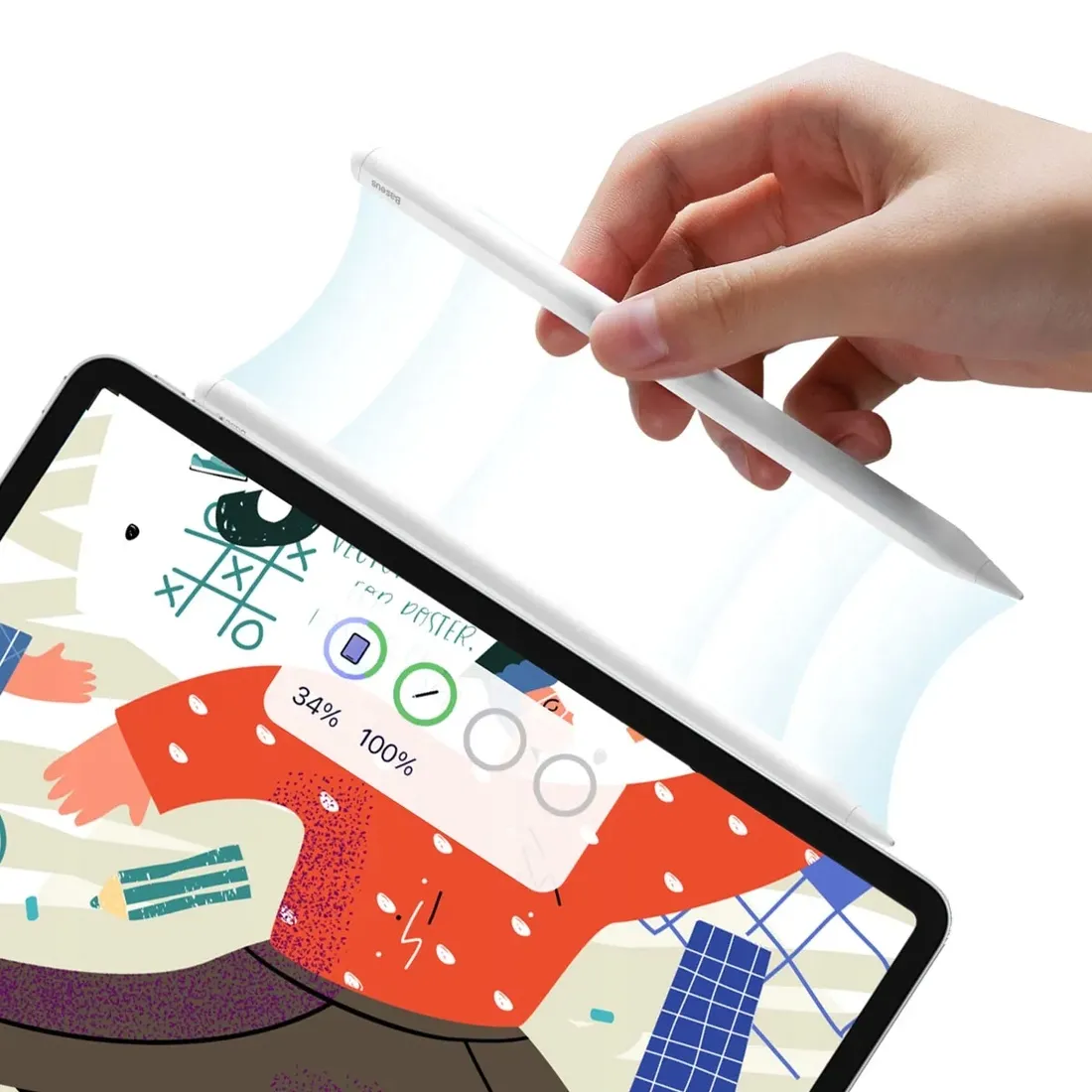 rysik-baseus-smooth-writing-2-do-ipad-bialy