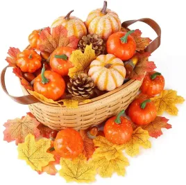 50x-dekoracje-jesienne-sztuczne-liscie-dynia-szyszka-zoledzie-halloween-50x