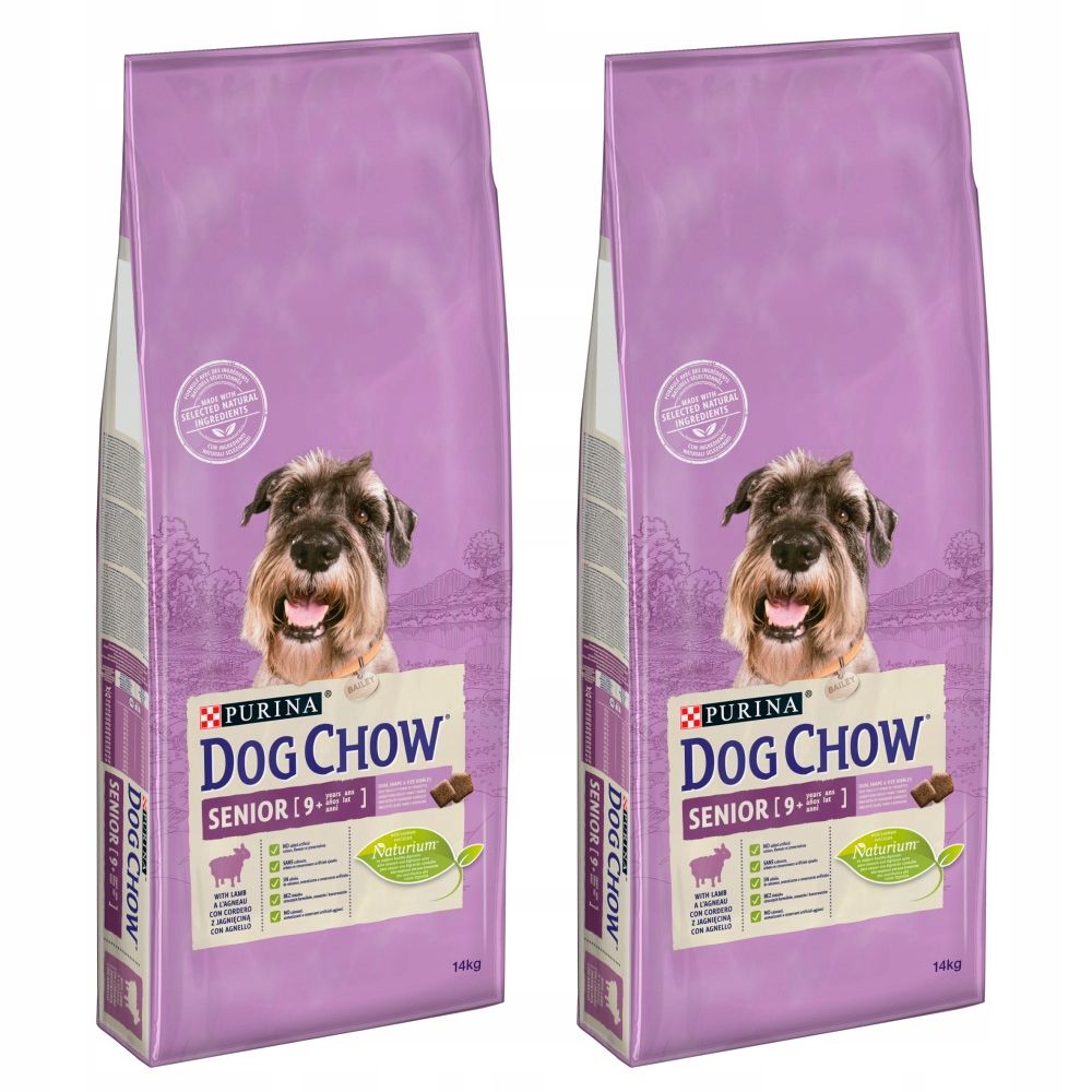 Purina dog chow senior best sale lamb 14kg