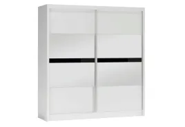 szafa-batumi-203x61x215cm-bialy-czarne-szklo