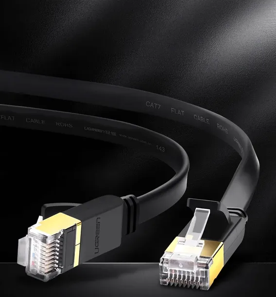 ugreen-plaski-kabel-sieciowy-ethernet-cat-7-10m-kolor-czarny