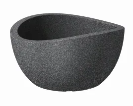 scheurich-wave-globe-bowl-40-czarny-granit-doniczka-srednica-393-cm-12l