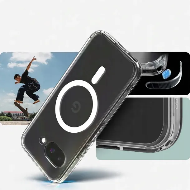 plecki-spigen-do-google-pixel-9a-bezbarwny-kolekcja-ultra-hybrid-mag
