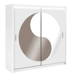 szafa-lotos-203x61x215cm-bialy-szklo-orzech-bialy