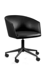 fotel-biurowy-barnet-szary-niski-klasyk