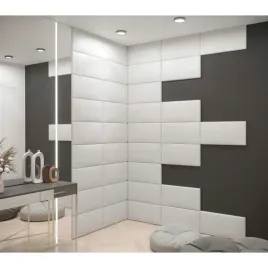 abiks-panel-scienny-tapicerowany-cube-84x42-cm-bialy-ekoskora