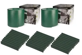 dwie-tasmy-ogrodzeniowe-19cmx26m-30szt-klipsy