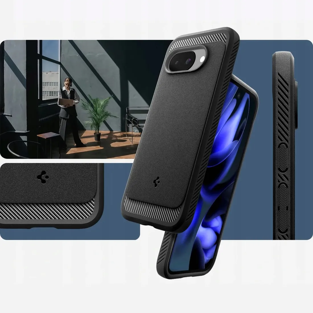 plecki-spigen-do-google-pixel-9a-czarny
