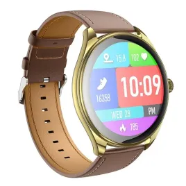 hoco-y22-smartwatch-amoled-zloty-szampanski