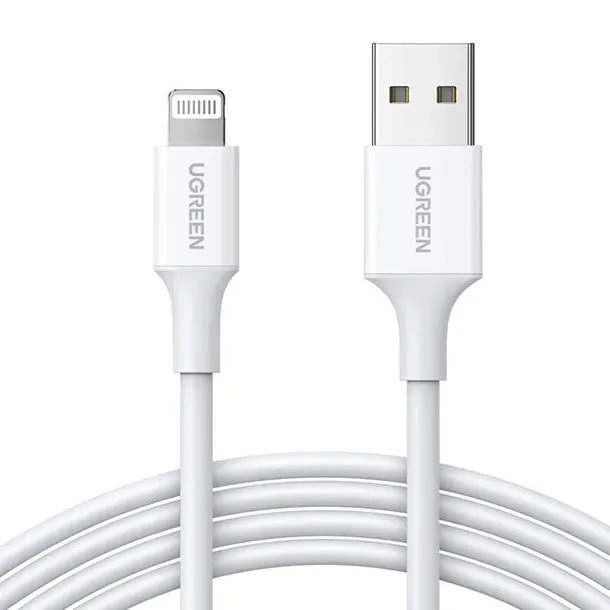kabel-ugreen-usb-apple-lightning-1-m-bialy-dlugosc-przewodu-1-m