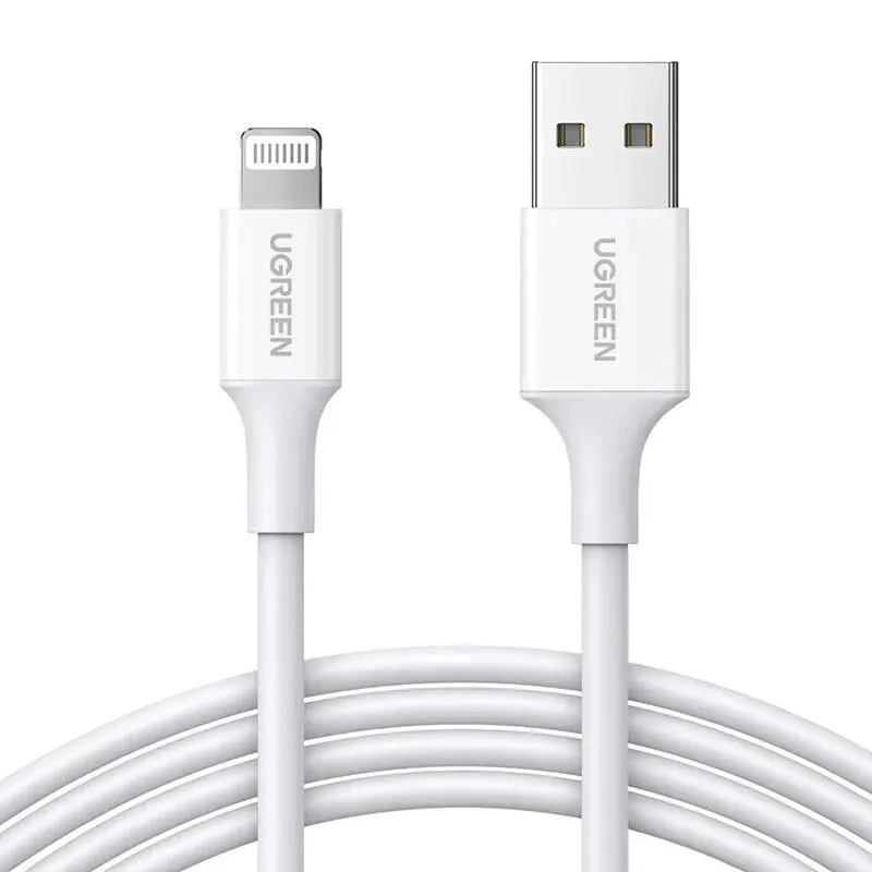 kabel-ugreen-usb-apple-lightning-1-m-bialy