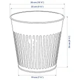 oslonka-24-metal-czarny-wysokosc-produktu-24-cm