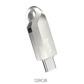 pendrive-hoco-ud8-128-gb-usb-3-0-usb-3-1-typ-c-srebrny