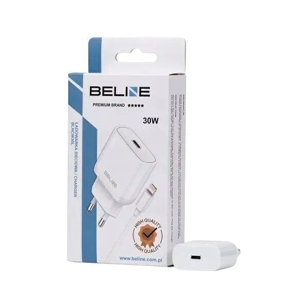 beline-lad-siec-1x-usb-c-30w-kabel-lightning-kolor-bialy