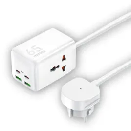 ladowarka-sieciowa-remax-gan-power-strip-65w-rp-u157-2xusb-2xusb-c-1-5m-whi